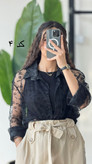 ست شومیز و تاپ 1081 زنانه