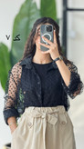 ست شومیز و تاپ 1081 زنانه